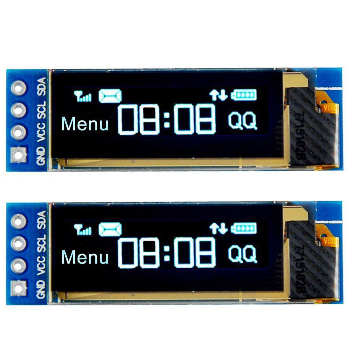 MakerFocus 0.96 Inch IIC Serial OLED Display 128*64 for Arduino with 4