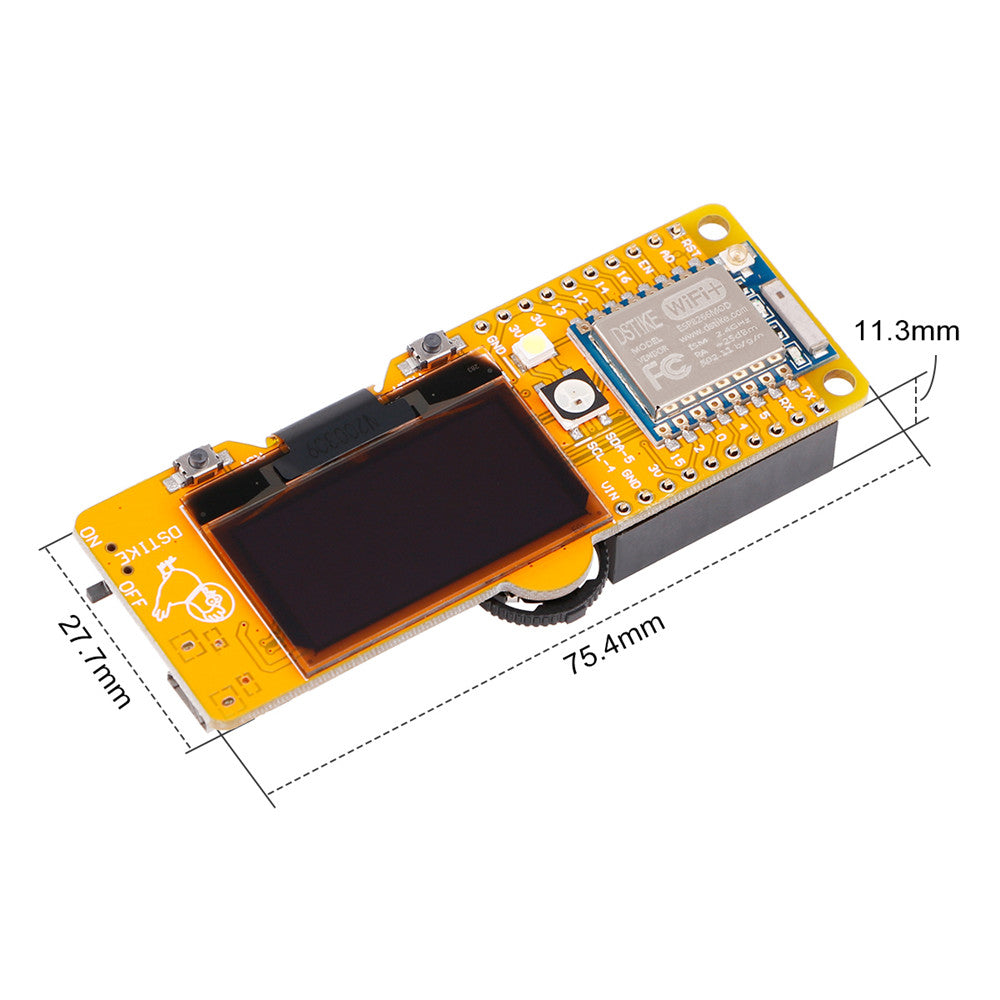 MakerFocus WiFi Test Tool ESP8266 WiFi Deauther Watch DSTIKE