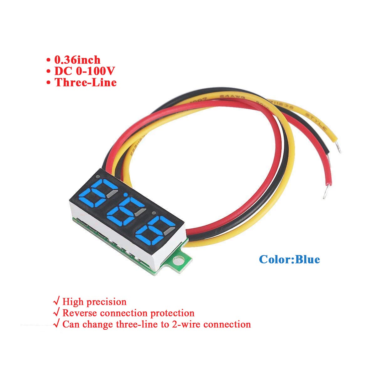 Current Tester USB Power Meter Digital Voltage Tester Display – MakerFocus