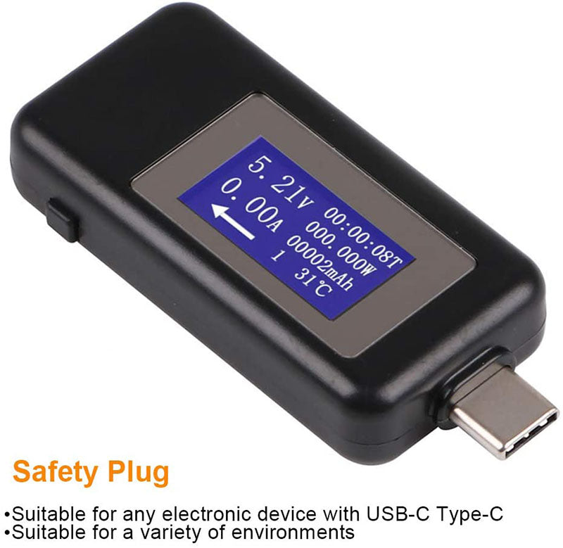 Current Tester USB Power Meter Digital Voltage Tester Display – MakerFocus