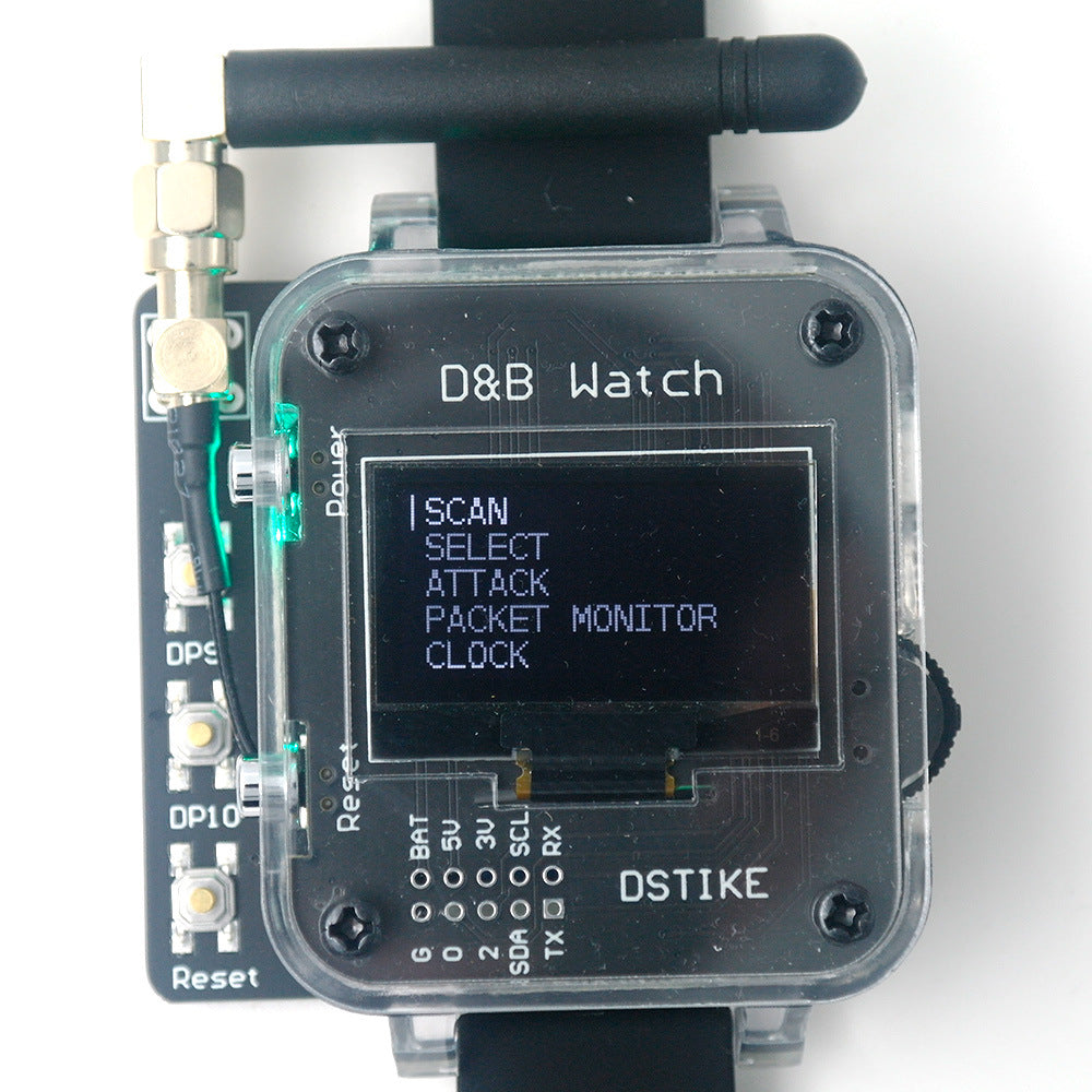 Wifi Test Tool Wifi Deauther Watch Built In 500mah Battery
